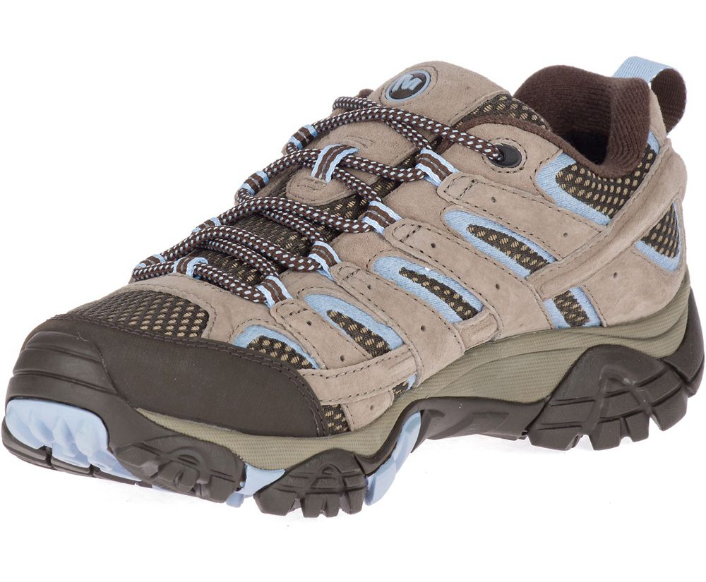 Merrell Vandresko Dame - Moab 2 Waterproof - Grå - KIR732910
